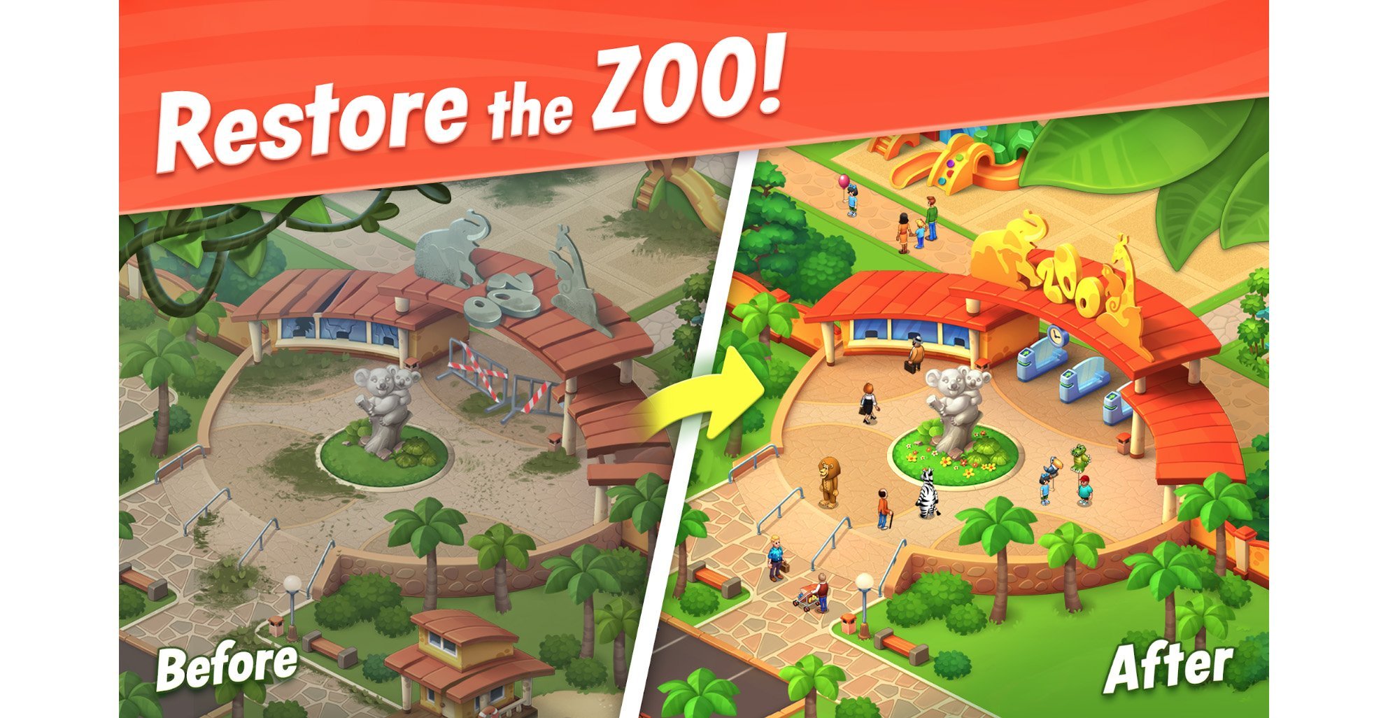 Gardenscapes – Apps no Google Play