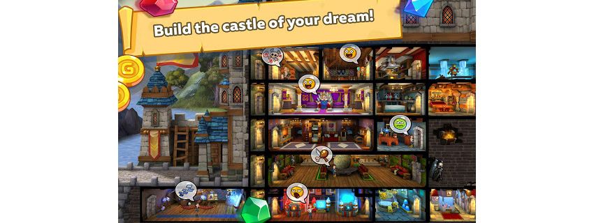 Hustle Castle: Medieval life RPG. Fantasy Kingdom Screenshot from Google Play