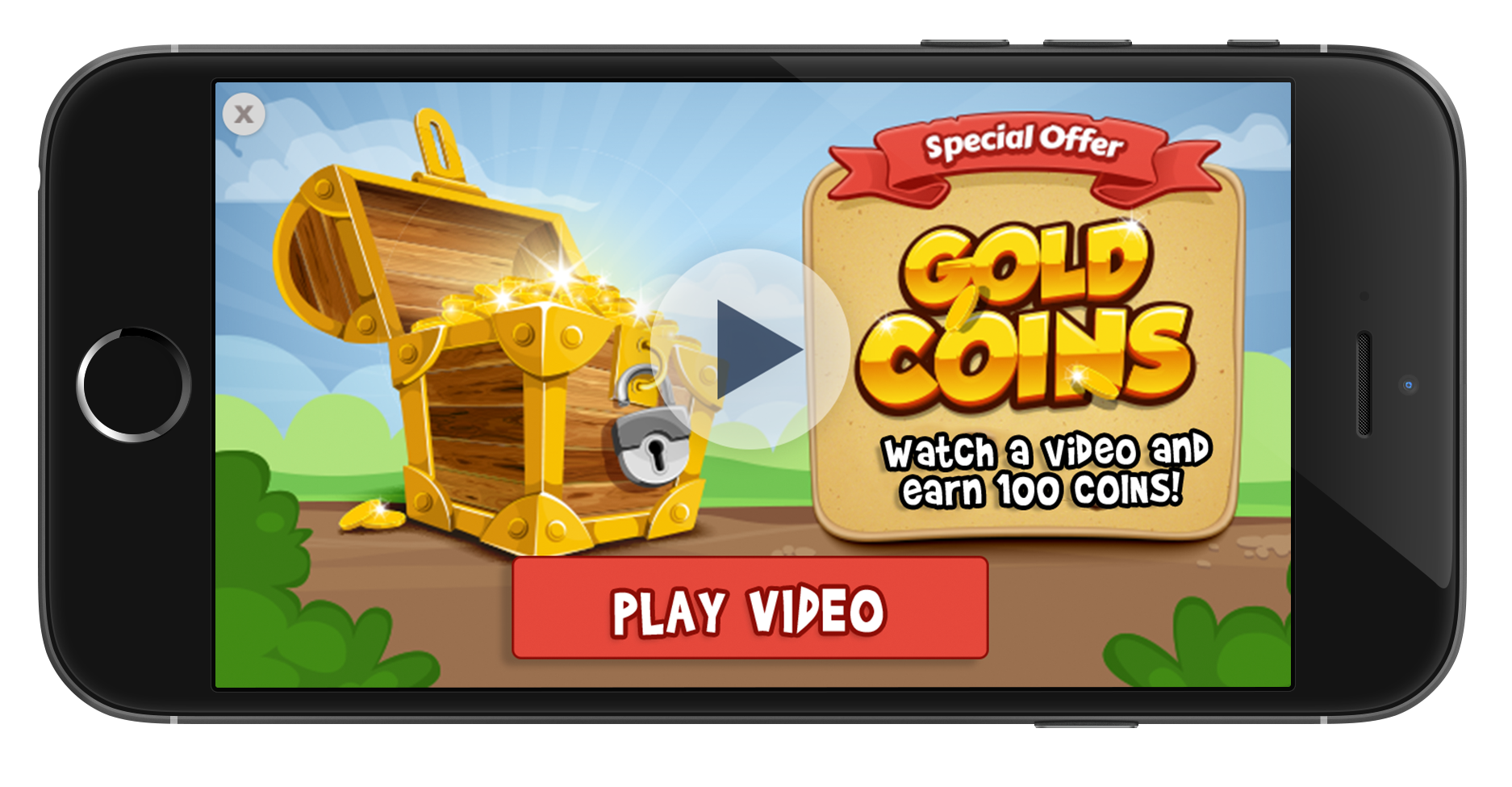 Earning watch video. Реклама мобильных игр. Рекламный баннер мобильной игры. Rewards-реклама. Реклама мобильных игр пример.