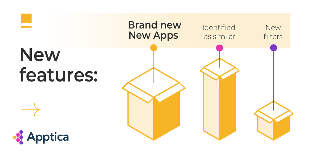 New features: brand new New Apps section + other updates