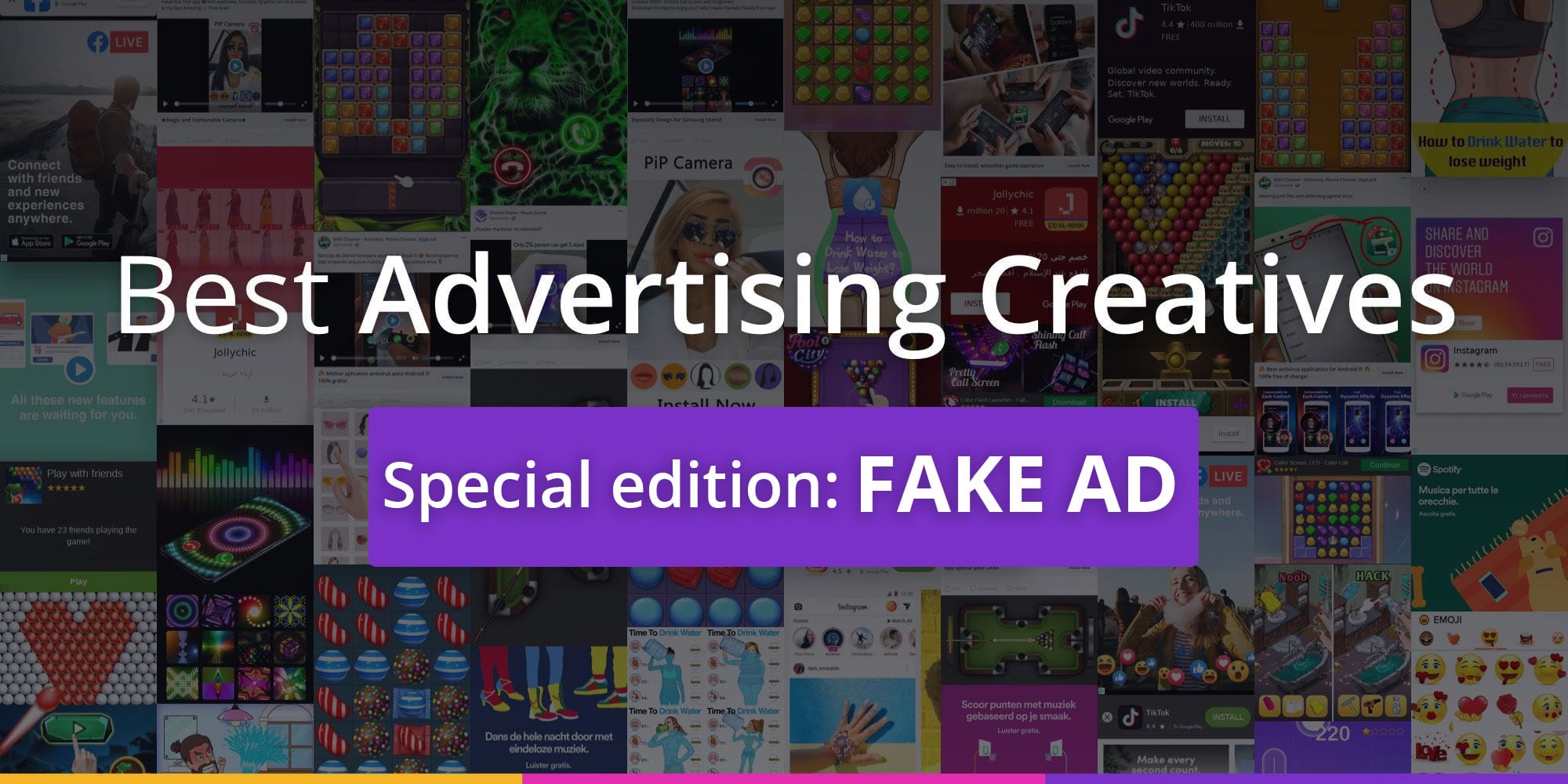Best advertising creatives of November: Fake Ad