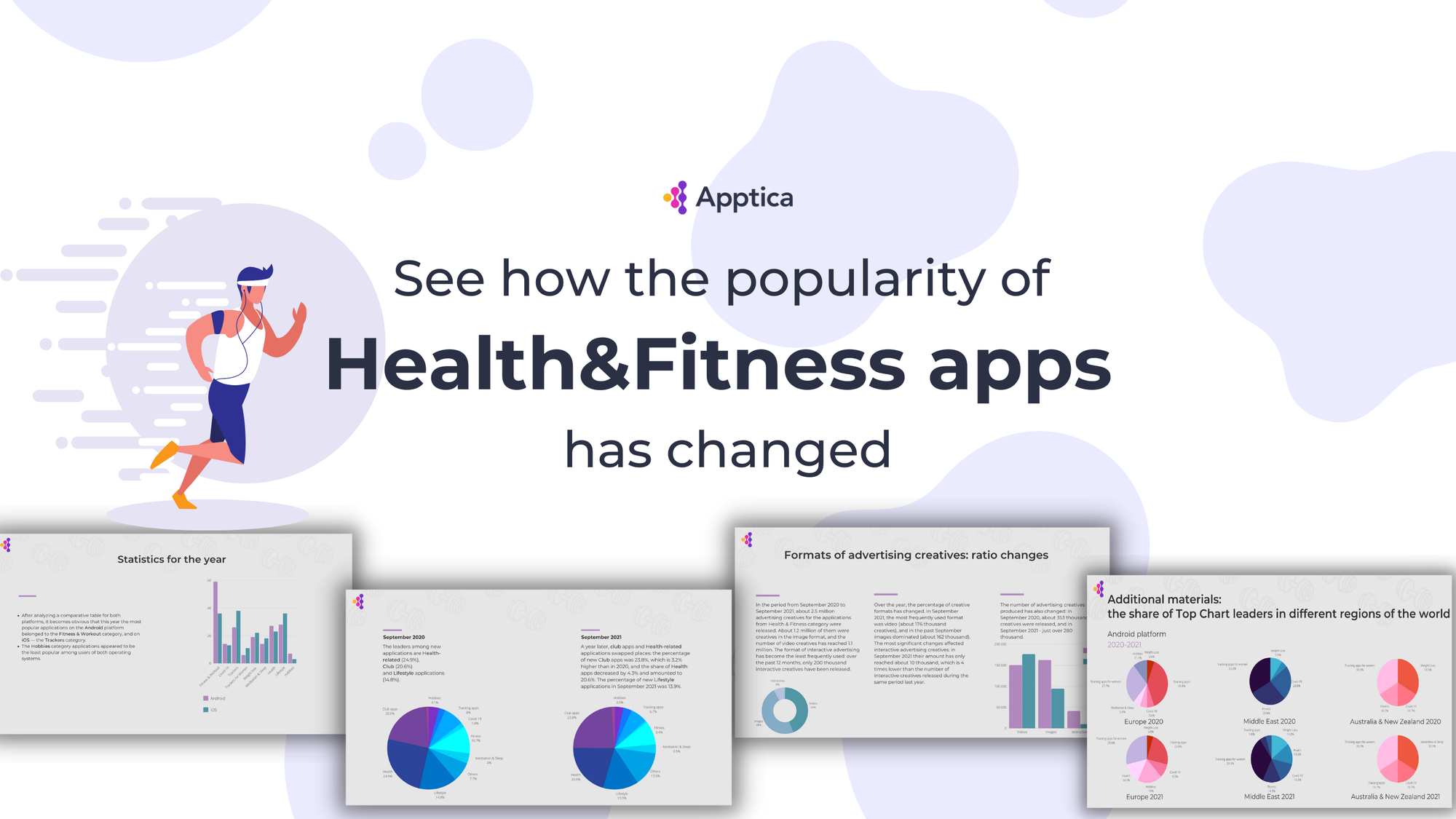 Health & Fitness apps in a rapidly changing environment: new report by Apptica