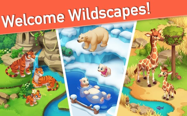 Playrix tests ad for its new game Wildscapes