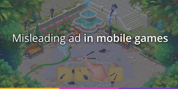 Misleading ad in mobile games: Playrix, Matchington Mansion, Mafia City