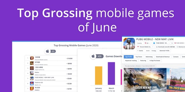 Top Grossing mobile games of June