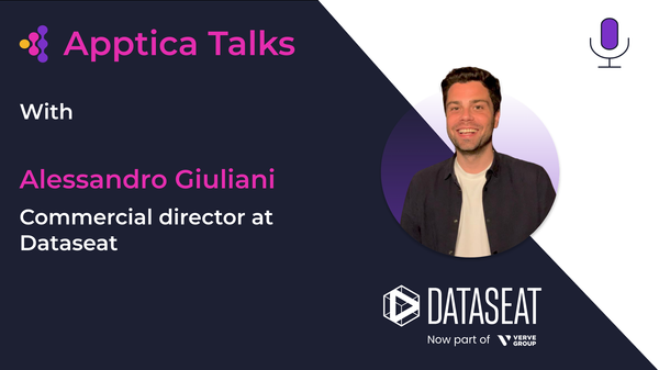 Apptica Talks. Episode #6. UA from in-house DSP perspective with Alessandro Giuliani from Dataseat